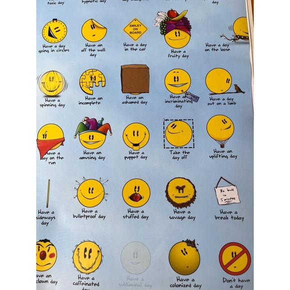 Retro Have a Day Large Poster College Collection Wall Room Decor, Size 24x36 - Picture 5 of 9